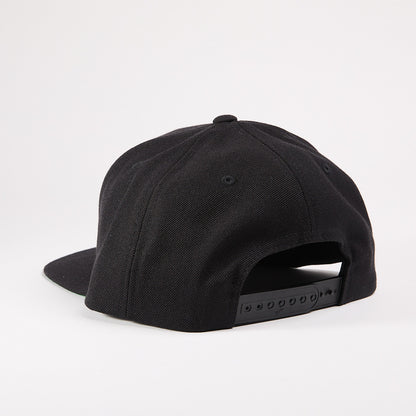 DB Snapback Hat (White on Black)